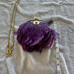 Rare Limited Edition Coach Poppy Ostrich